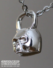 Skull Kettlebell - Necklace - CutAndJacked Shop