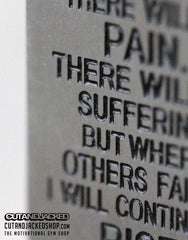 There Will Be Pain - Necklace - Stainless Steel - CutAndJacked Shop
