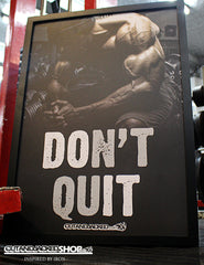 Don't Quit - A2 Poster - CutAndJacked Shop