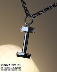 Dumbbell - Necklace - CutAndJacked Shop