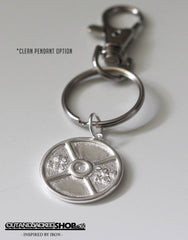 Weight Plate - Key Ring - CutAndJacked Shop