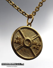 Weight Plate Necklace - 18k Gold Plated - CutAndJacked Shop