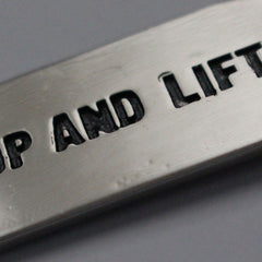Shutup And Lift - Key Ring - CutAndJacked Shop