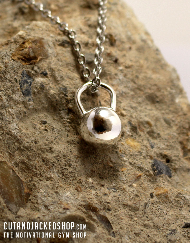 Kettlebell - Necklace - CutAndJacked Shop