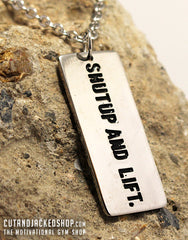 Shutup And Lift - Necklace - CutAndJacked Shop
