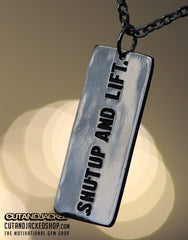 Shutup And Lift - Necklace - CutAndJacked Shop