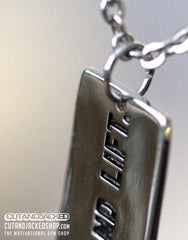 Shutup And Lift - Necklace - CutAndJacked Shop