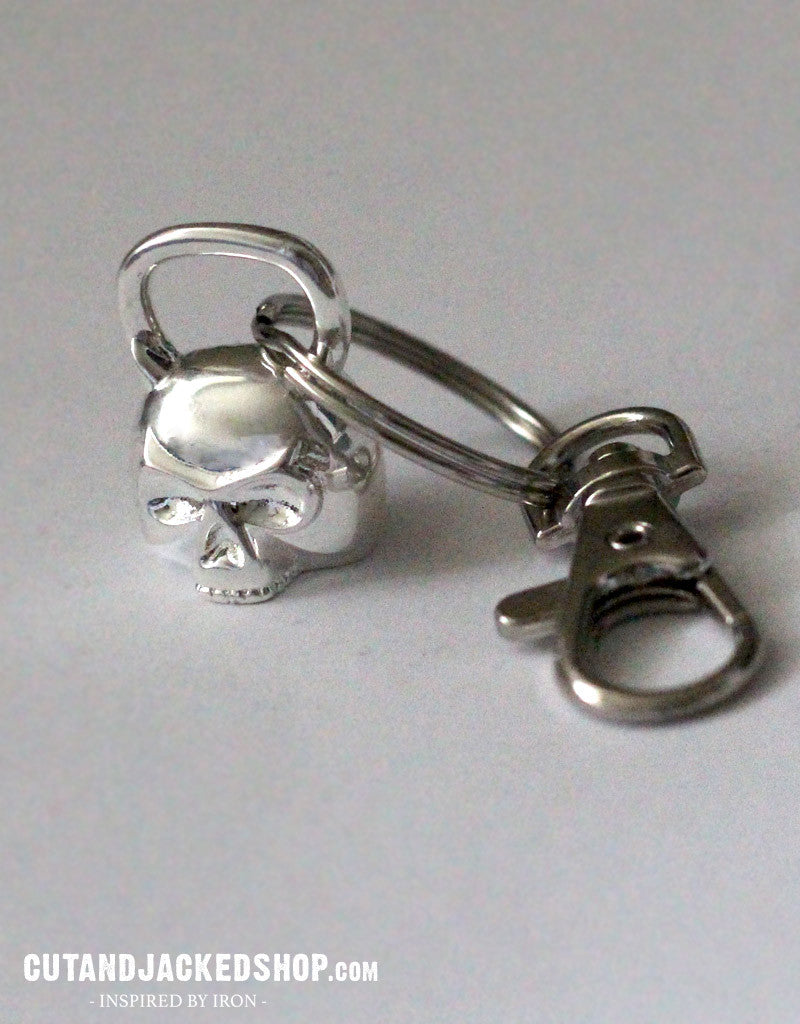 Skull Kettlebell - Key Ring - CutAndJacked Shop