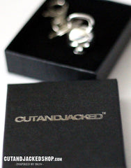 Skull Kettlebell - Key Ring - CutAndJacked Shop