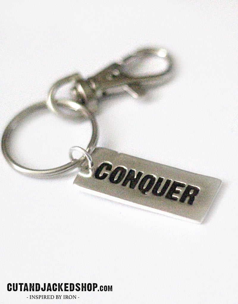 Conquer - Key Ring - CutAndJacked Shop