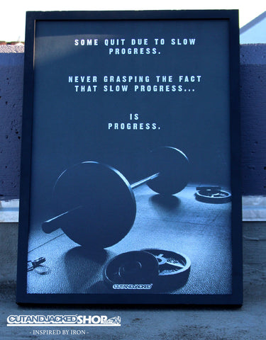 Slow Progress Is Progress - A2 Poster