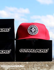 The CutAndJacked Snapback - Red - CutAndJacked Shop