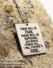 There Will Be Pain - Necklace - Stainless Steel - CutAndJacked Shop