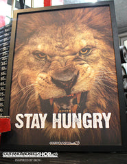 STAY HUNGRY - A2 Poster - CutAndJacked Shop