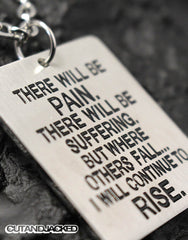There Will Be Pain - Necklace - Stainless Steel - CutAndJacked Shop